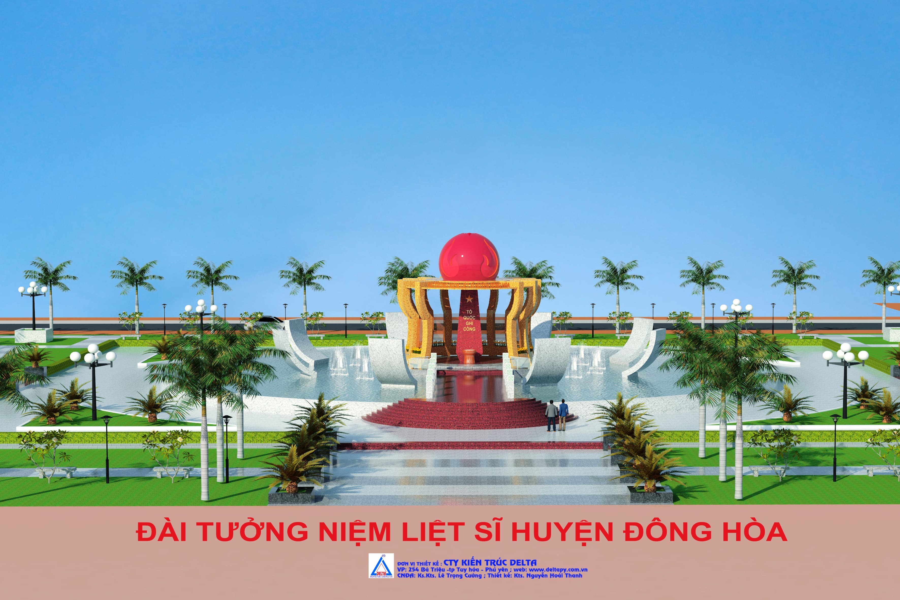 Đài Tưởng Niệm Liệt Sĩ Huyện Đông Hoà