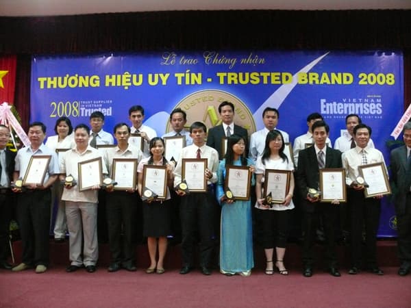 DELTA được ghi nhận với danh hiệu Trusted Brand 2008